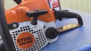 Отзыв владельца о бензопиле Stihl MS 180.