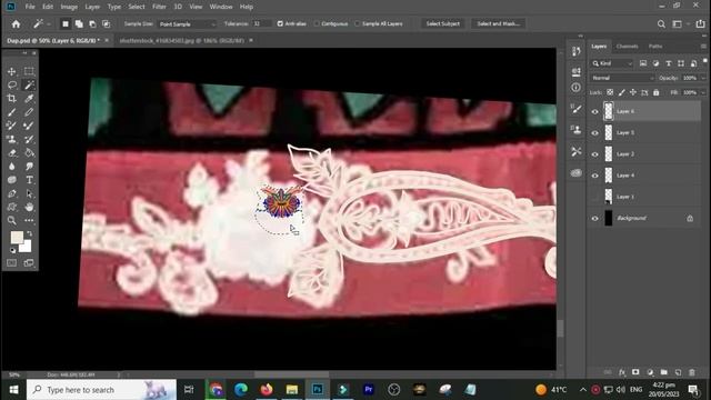 Textile Design Adobe Photoshop 2023 Tutorial In HINDI SaQib Designer смотреть онлайн