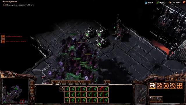 StarCraft - Mass Recall v8.0 (Brutal/Endgame): Queen of Blades 10 Omega смотреть онлайн