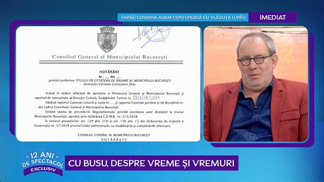 Busu, despre situatia lui Cornel Dinu смотреть онлайн