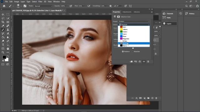Pro Gold Color Grading Effect in Photoshop | Photo Effects смотреть онлайн
