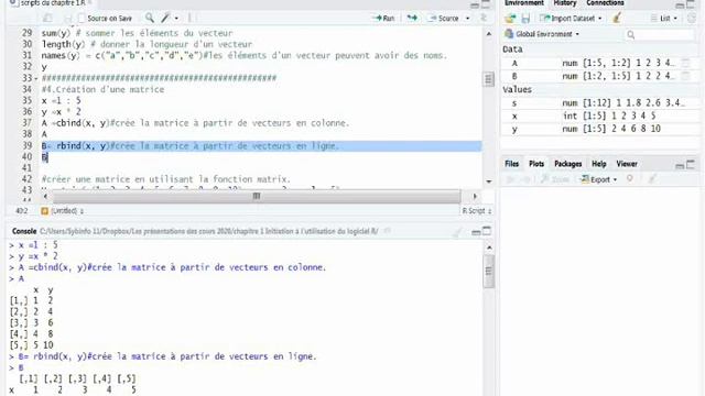 Comment utiliser le logiciel R.STUDIO? смотреть онлайн