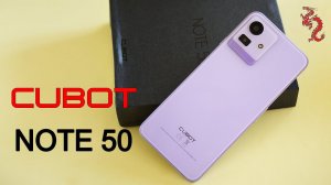 ВЗРОСЛЫЙ обзор CUBOT Note 50