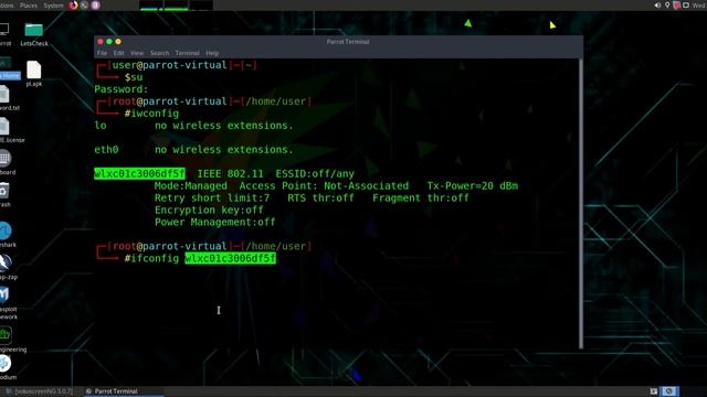How to manually pur your wifi into monitor mode Kali Linux | Parrot OS смотреть онлайн