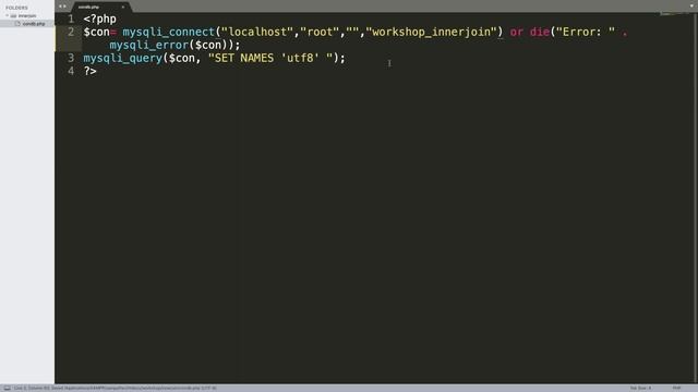 สอน PHP WS06 การเทียบข้อมูลมากกว่า 2 ตารางโดยใช้ INNER JOIN 3 TABLE смотреть онлайн