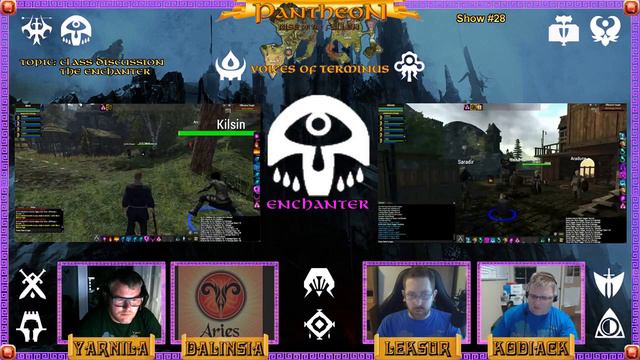 Pantheon Rise of the Fallen Voices of Terminus Show #28 Class Discussion The Enchanter смотреть онлайн