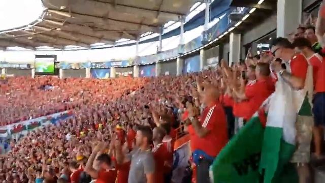 National anthems of Russia and Wales 20/7/2016 смотреть онлайн