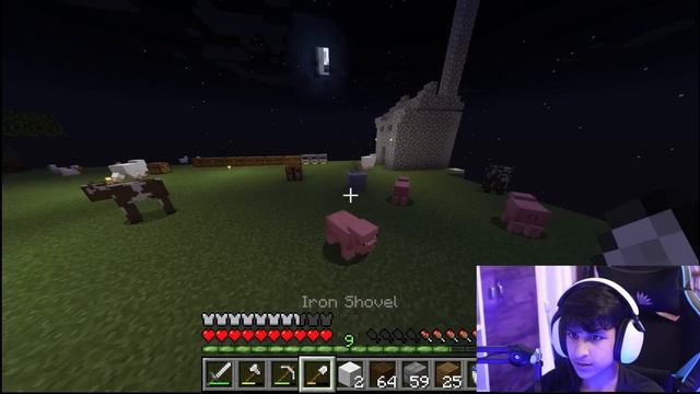 I MADE A BIGGEST CASTEL IN MINECRAFT ONEBLOCK😨 #2 смотреть онлайн