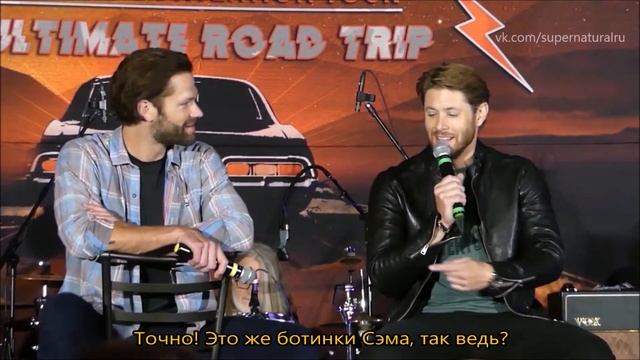 Уроженцы Техаса Джаред и Дженсен и "съезд фанаток одного имени" - Кон в Вашингтоне 2022 (рус.суб.) смотреть онлайн