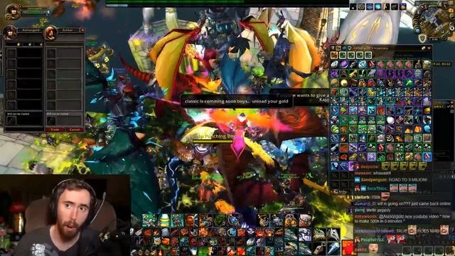 Asmongold - How to Make 1 Million Gold Every 20 Minutes In WoW - Patch 8.2 (Gold-Making Guide) смотреть онлайн