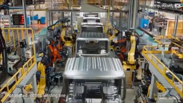 Завод коммерческой техники Hyundai в Джон Джу Южная Корея смотреть онлайн