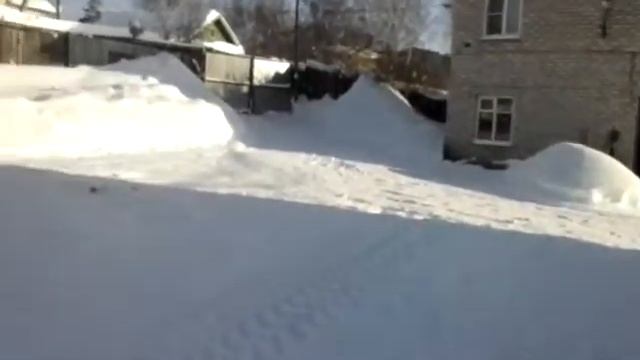 Такая зима в Красном на Волге 2018