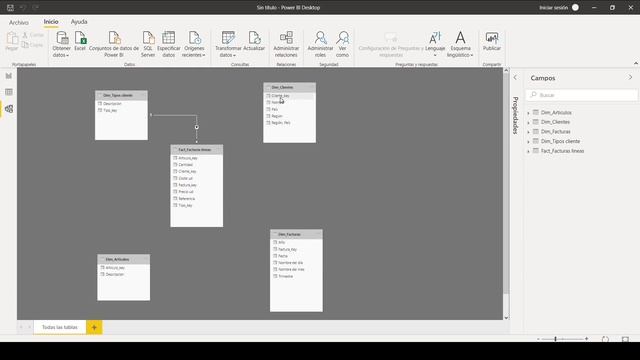 ? Curso Power BI 2020 - Cómo crear un MODELO ESTRELLA paso a paso #5 смотреть онлайн