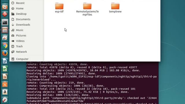 ESP IDF git clone 2 смотреть онлайн