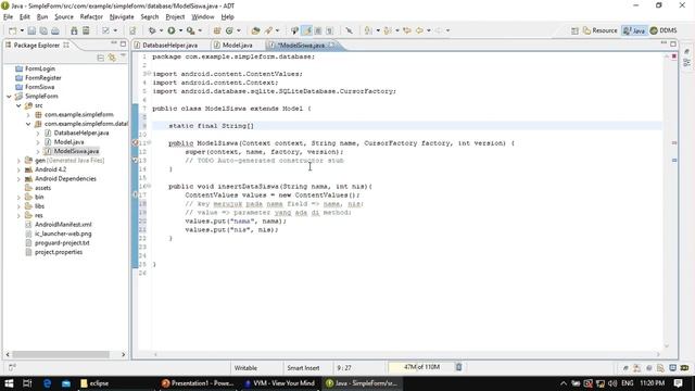 5. Integreting SQLite and Java Android смотреть онлайн