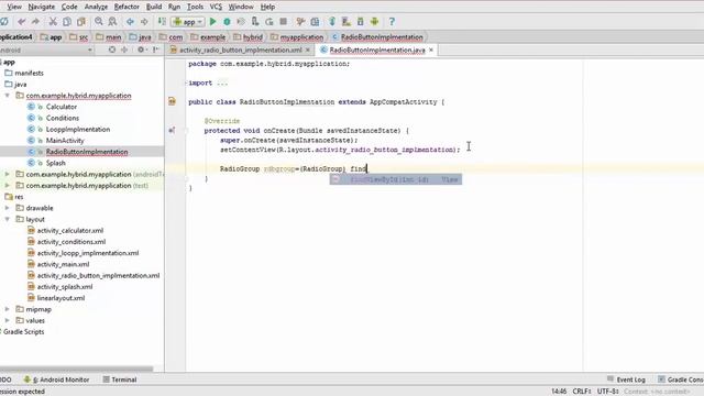 Android App Development for Beginners 32 Radio button implementation in urdu смотреть онлайн