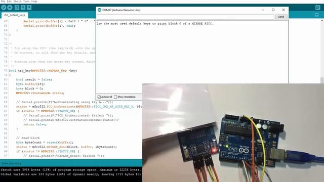 Arduino Tutorial for Beginners 16 - RFID Tutorial RC522 with Arduino Uno смотреть онлайн