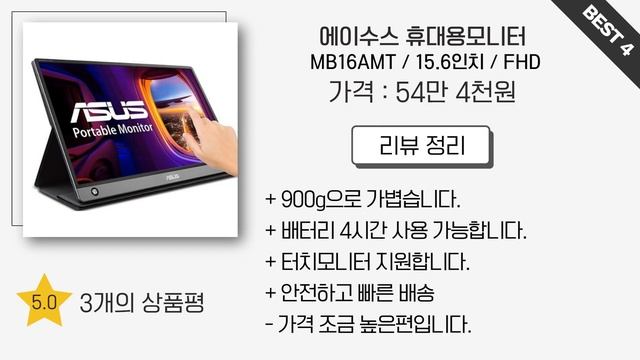 실사용 리뷰 기준으로 정리한 포터블모니터 추천 BEST 5! смотреть онлайн