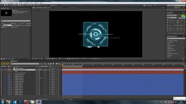 HUD overlay animation Sci Fi futuristic template free download смотреть онлайн