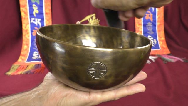 Поющая чаша Full Moon 19,5 см Ля 217 Гц, Ре# 635 Гц смотреть онлайн