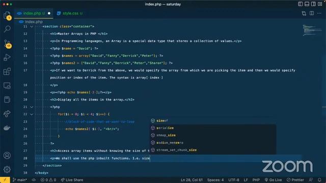 PHP Tutorial: Arrays Explained - Pt3 смотреть онлайн