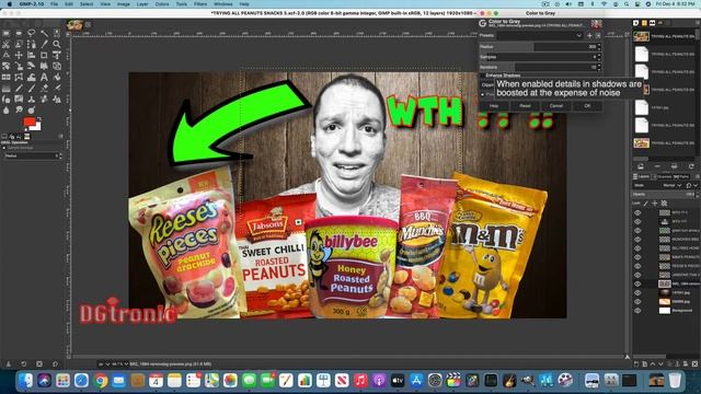 HOW TO MAKE A PHOTO BLACK and WHITE IN GIMP 2.0 : GIMP TUTORIAL смотреть онлайн