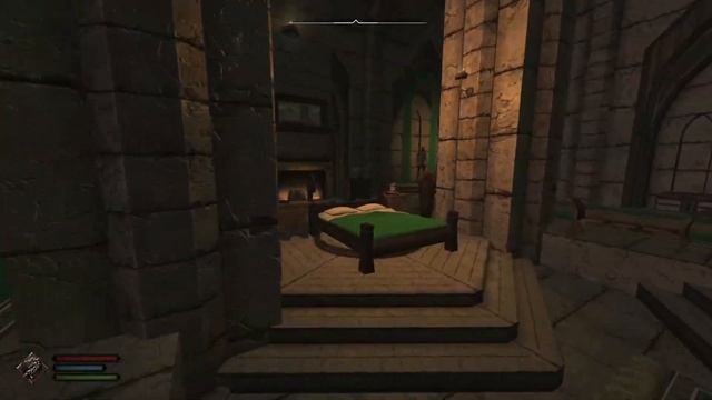 Moonstone Castle - Skyrim Special Edition Home mod Showcase смотреть онлайн