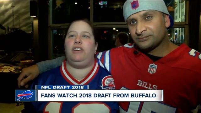 Bills fans react to Josh Allen draft смотреть онлайн