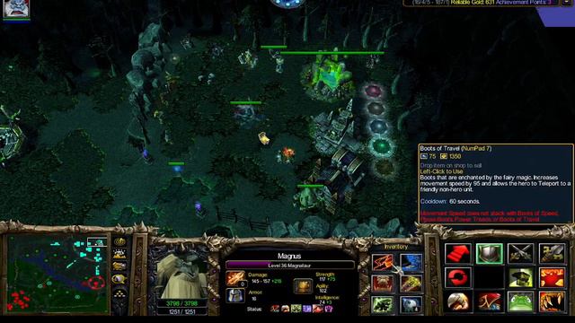 Let's Play Magnataur + Rearm + Rain of Chaos + Enrage | DotA Imba Legend | Winning смотреть онлайн