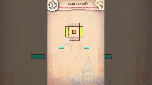 Doodle Fit 2 - USA Casino Chip Walkthrough смотреть онлайн