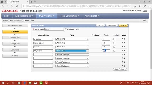 BELAJAR ORACLE Pemula-Membuat database Klinik (Part 1) смотреть онлайн