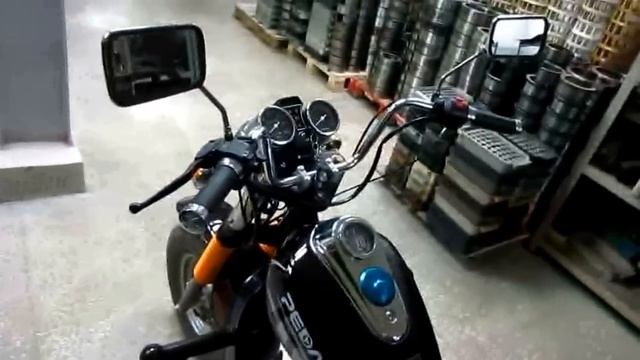 Внешний обзор грузового мотоцикла PEDA PE200ZH-E смотреть онлайн