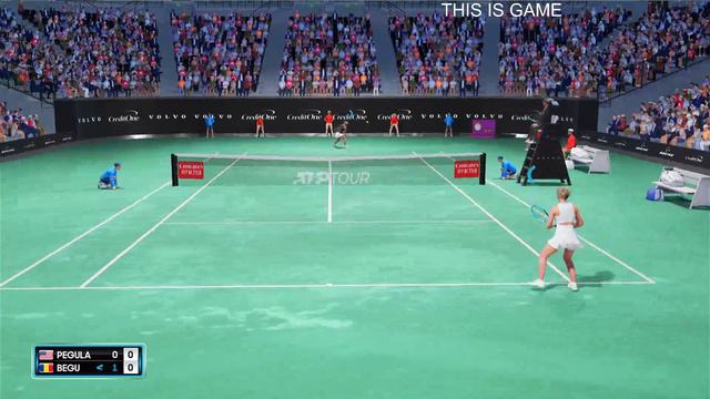 Jessica Pegula vs Irina-Camelia Begu 🏆 ⚽ Charleston Open (06/06/2063) 🎮 gameplay on AO tennis смотреть онлайн