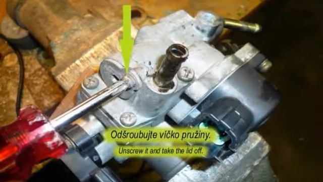 Nissan Primera P11 QG18DE AAC regulator spring смотреть онлайн