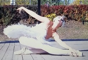 Умирающий лебедь - лучшая балерина Маргарита Андреева.avi