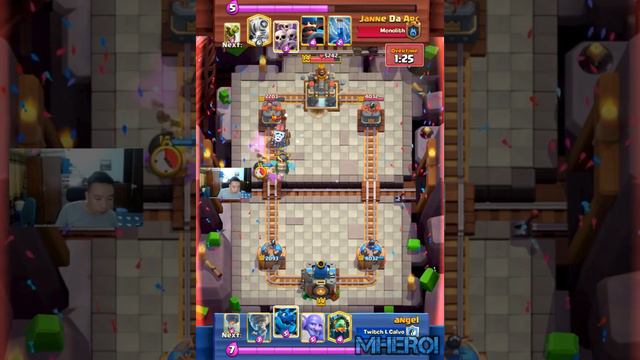 SPARKY MORROR GIANT SKELETON DECK Clash Royale Janne Da Arc смотреть онлайн