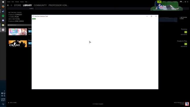 Doki Doki Literature Club - Secret Monika Bonus Route TUTORIAL смотреть онлайн