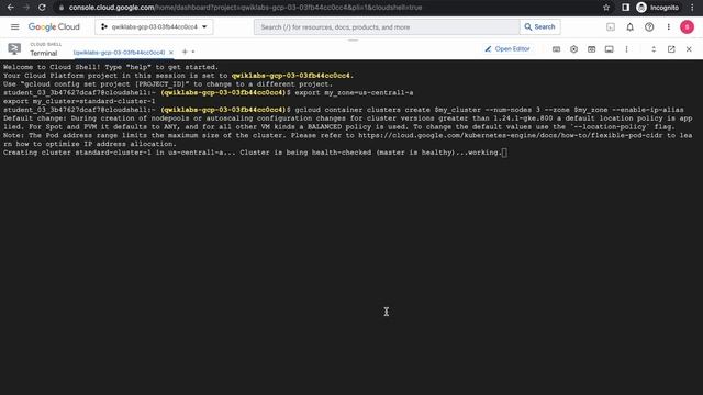 Deploying Google Kubernetes Engine Clusters from Cloud Shell #qwiklabs #coursera With Explanation? смотреть онлайн