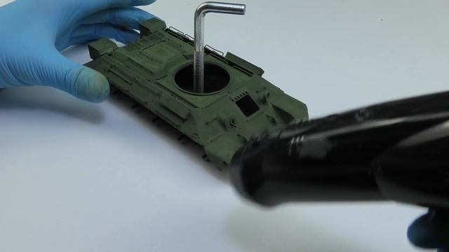 It's hard to be green!!! Painting of T-34/76 screened, Border Model BT-009 смотреть онлайн