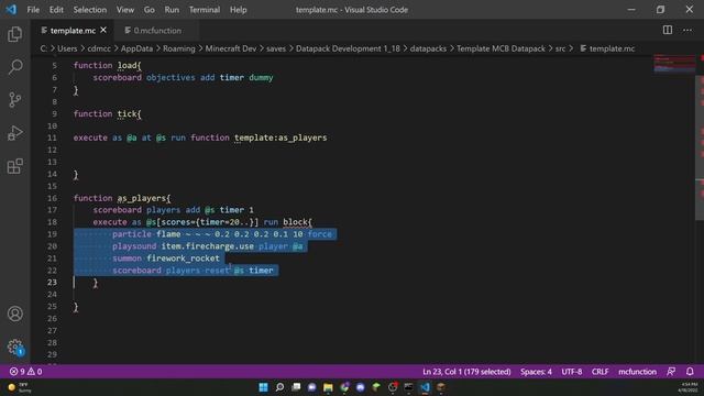 Making a Datapack using MC Build. Tutorial. смотреть онлайн