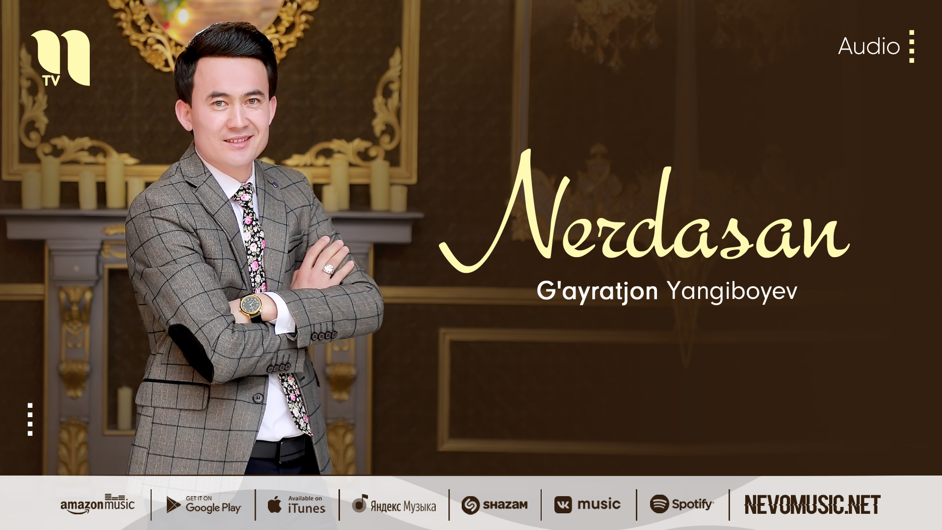 G'ayratjon Yangiboyev - Nerdasan (audio 2022) смотреть онлайн