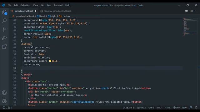 Speech to Text App using JavaScript | Free Source Code смотреть онлайн