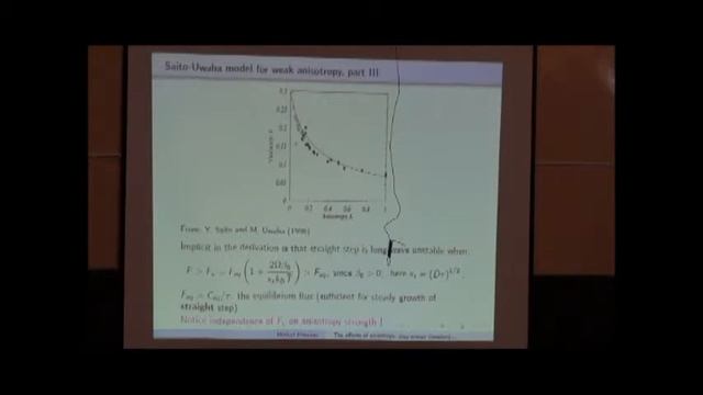 Михаил Хеннер. Лекция 2. "Problems in growth ... of microscopic steps on monocrystalline surfaces" смотреть онлайн