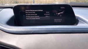 2020 - 2023 Mazda CX30 Service Past Due Reset / How to reset maintenance reminder / oil change ligh