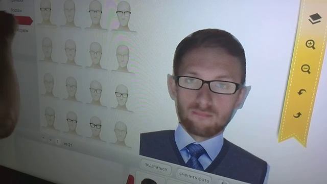 Подбор причесок. Дополненная реальность. Augmented reality смотреть онлайн