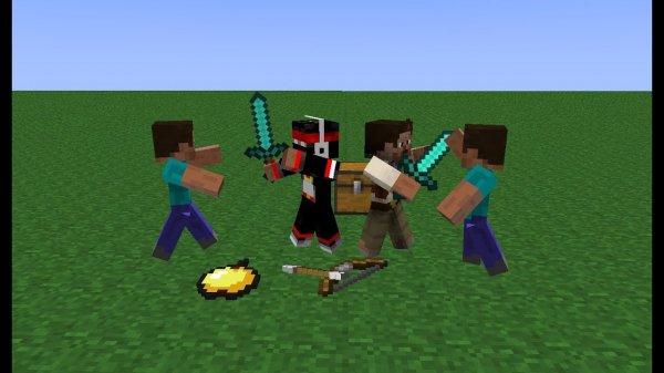 MineCraft [Hunger Games] №1 - Сокрушительная победа!