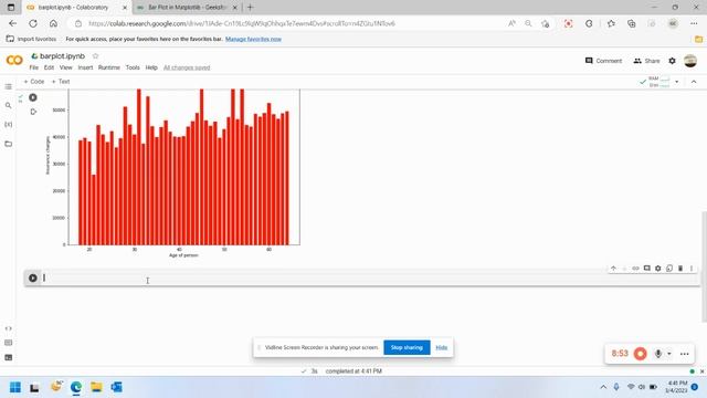 BAR PLOT | Matplotlib |Seaborn |Plotly |Data Analysis |Data Science |Data Engineering смотреть онлайн