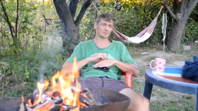 Влог.С Таней у костра\ Шапик не пришол смотреть онлайн