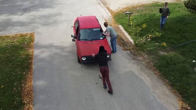 I built a hoverboard powered car смотреть онлайн