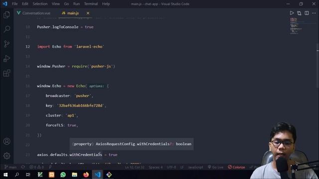 Don't Broadcast to Current User Pusher - Realtime Laravel App #8 смотреть онлайн